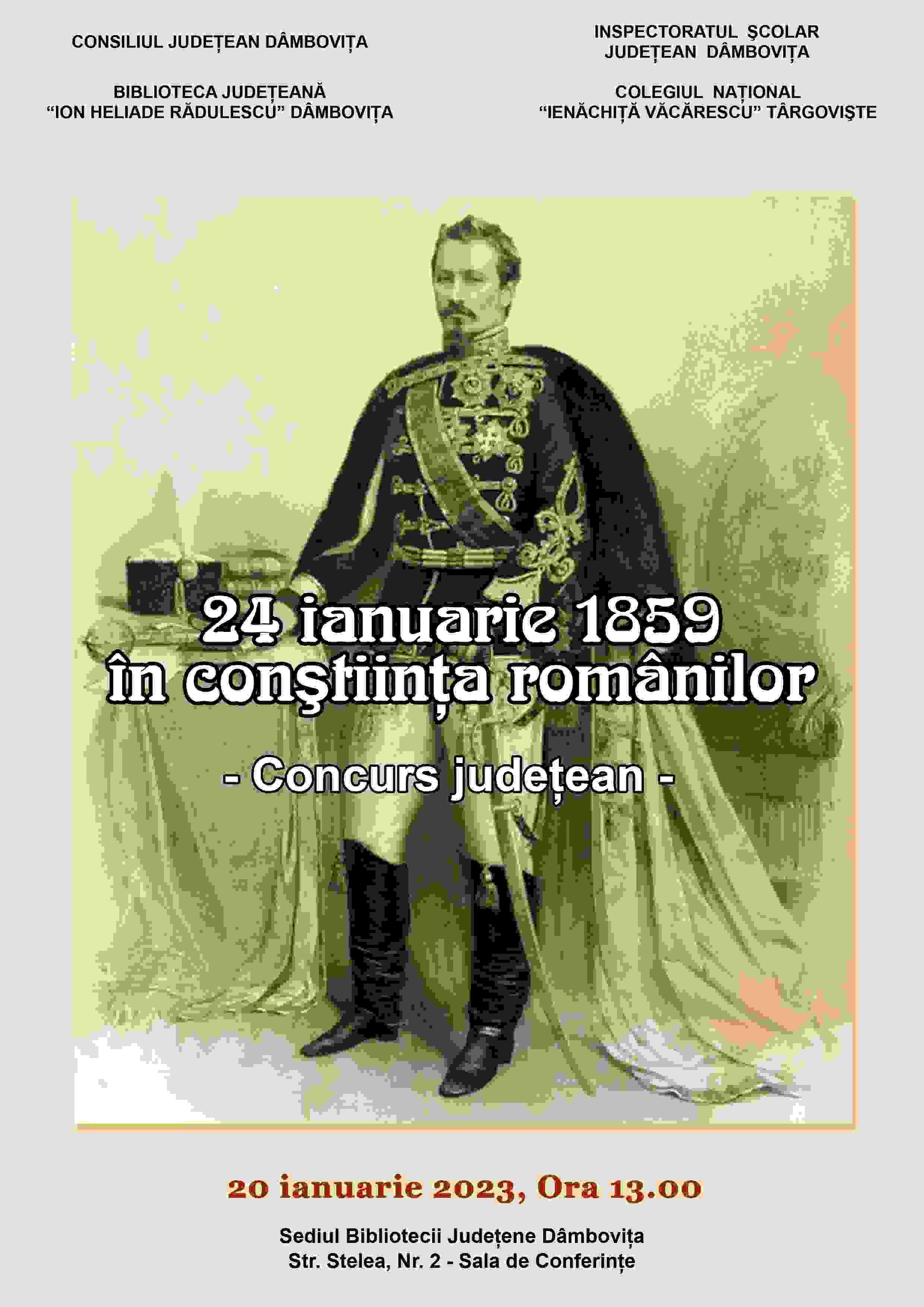  „24 ianuarie 1859 în conştiinţa românilor”