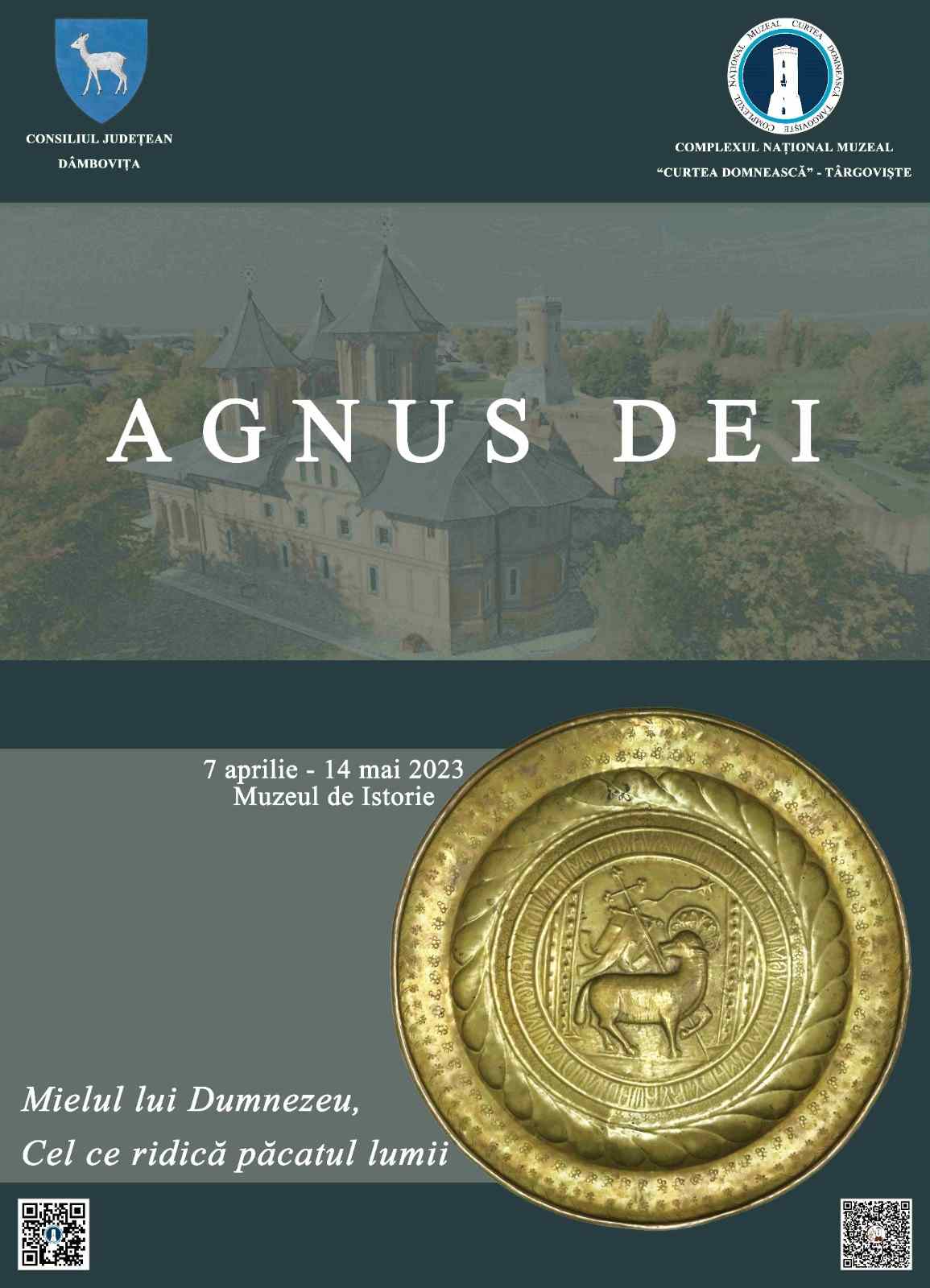  „Agnus Dei. Mielul lui Dumnezeu. Cel ce ridică păcatul lumii” - o nouă expoziție organizată la Muzeul de Istorie din Târgoviște