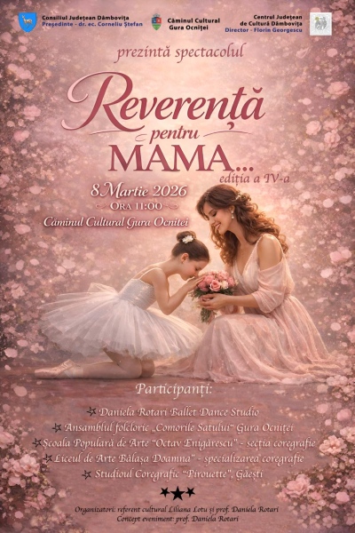 Cea de-a IV-a ediție a evenimentului „Reverență pentru mama...”.