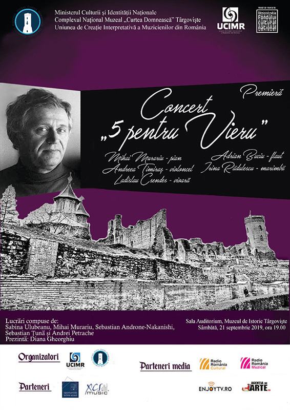  Concert în cinstea lui Anatol Vieru - ”5 pentru Vieru”