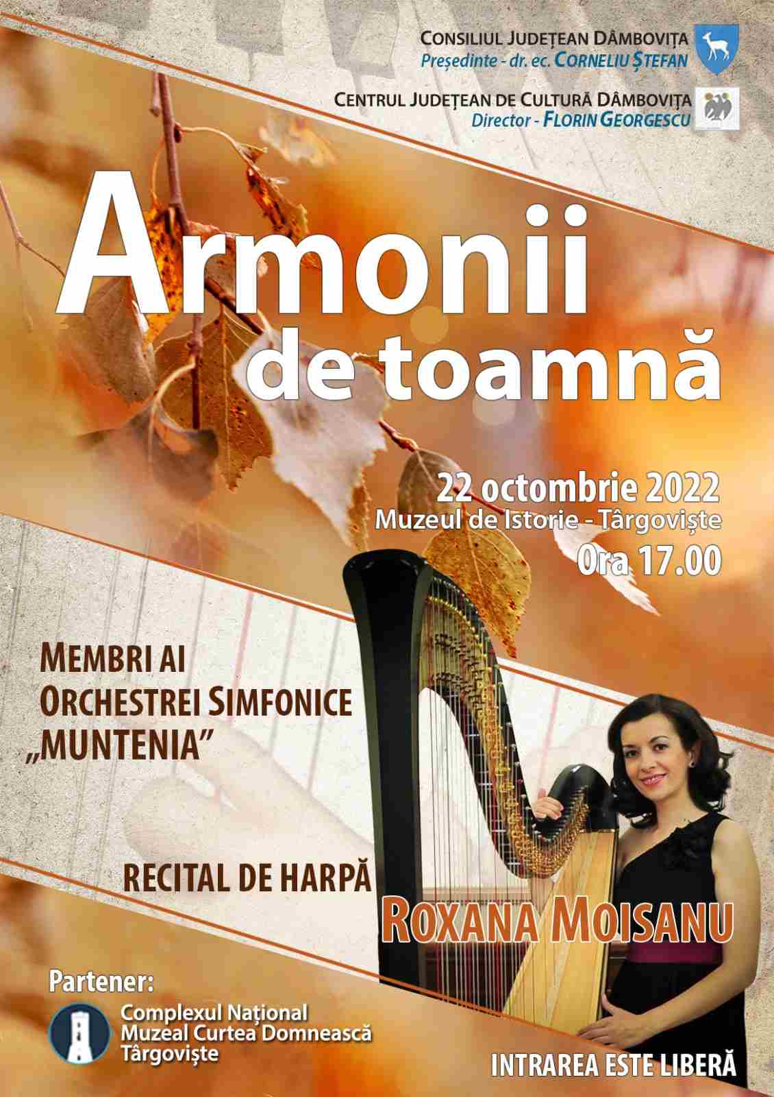  Concert simfonic „Armonii de toamnă”