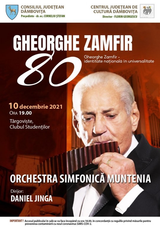  „Gheorghe Zamfir – identitate naţională în universalitate”