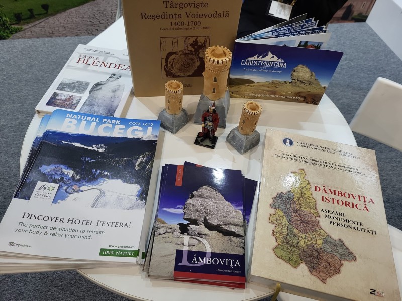 Obiectivele turistice dâmbovițene, promovate la Târgul de Turism al României, ediția de toamnă 2025