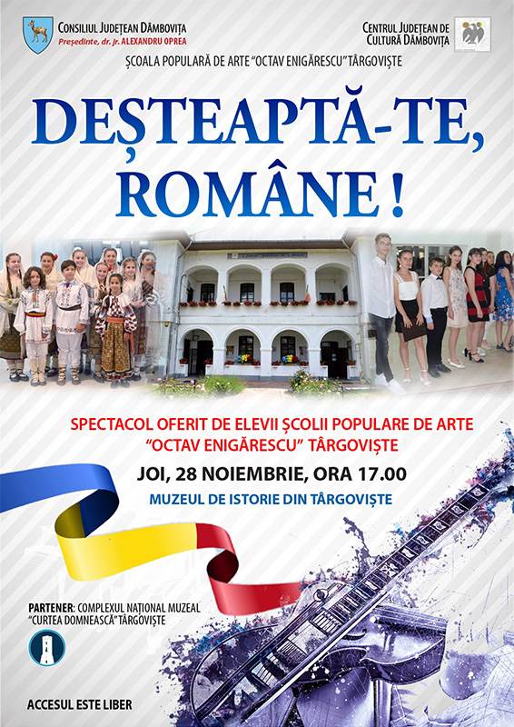  Spectacol dedicat Zilei Naționale a României