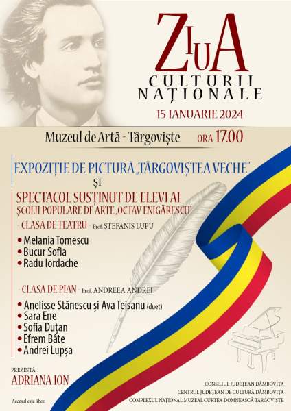  Ziua Culturii Naţionale - Centrul Județean de Cultură Dâmbovița